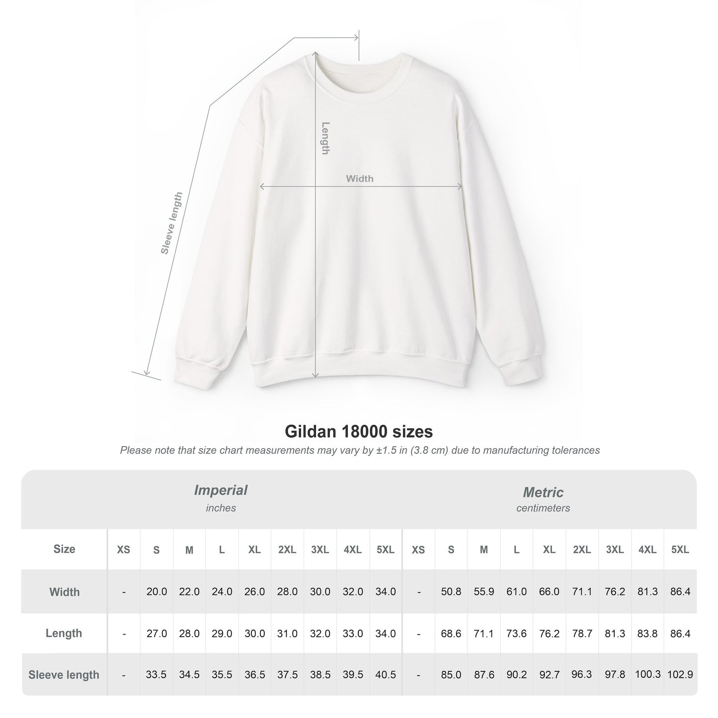Choose Peace Crewneck Sweatshirt — "Today I Choose Peace Over Chaos" Personalized Sleeve