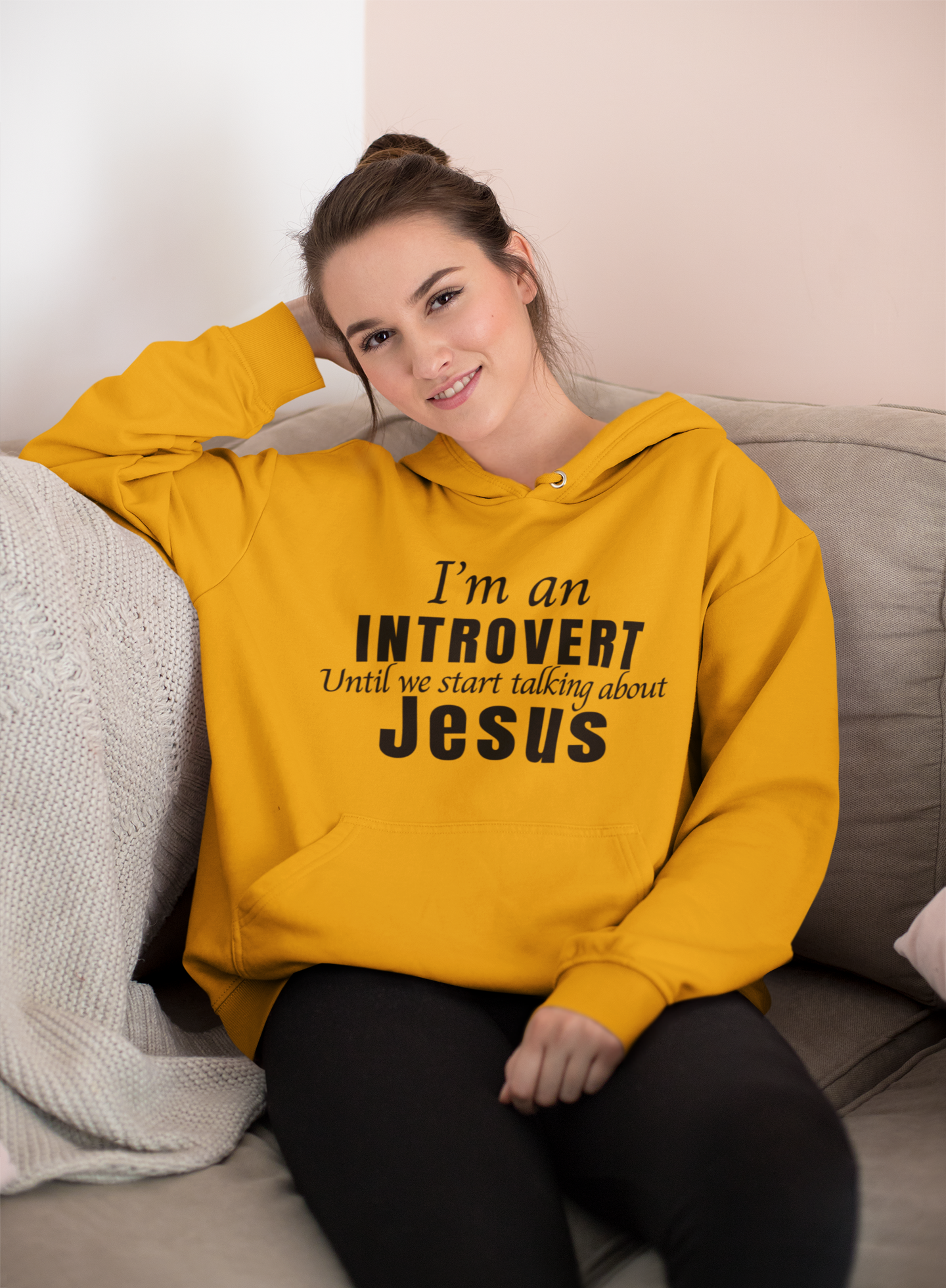 Introvert Hooded Sweatshirt