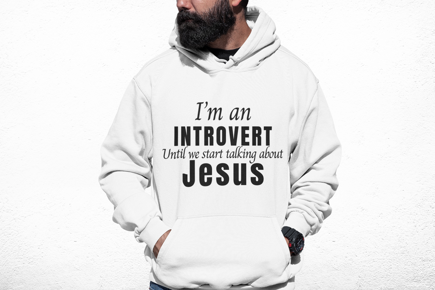 Introvert Hooded Sweatshirt